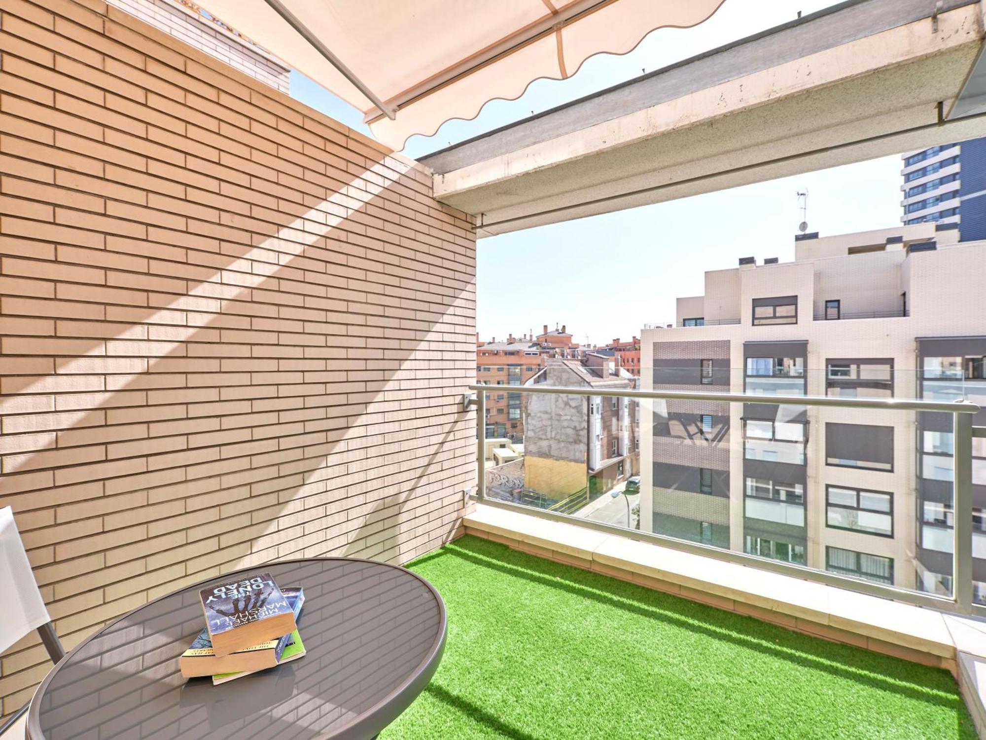 Apartamento My City - Estudio En Legazpi Con Terraza Y Piscina
